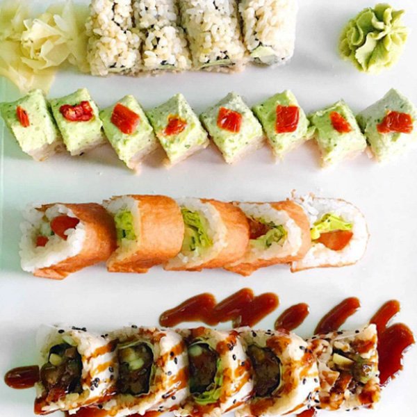 "I found a love for me. Darlin' just dive right in—follow my lead." -Ed Sheeran
📷  instagram.com/p/BRmRFAQBhUt
#BlueSushiSakeGrill #Sushi #Vegan