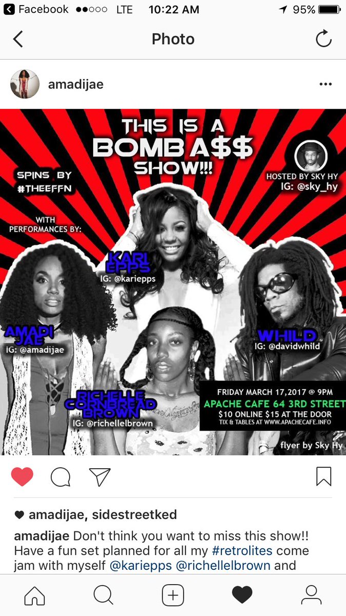 sidestreetked's tweet photo. Currently working on my set for this Friday... 🔥🔥🔥 #TheEffn w/ @SkyHy1 @RICHELLELBROWN @AmadiJae & @KaRiMaRiA #dopeshxt https://t.co/W3gdfKI9li