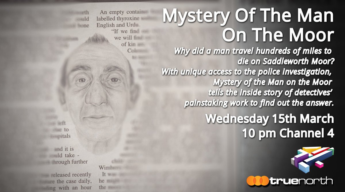 truenorthtv's tweet photo. The inquest into the death of the 'Mystery Man on the Moor', David Lytton, is taking place now. Find out more tomorrow at 10pm on @Channel4 https://t.co/5Q4puEt4lF