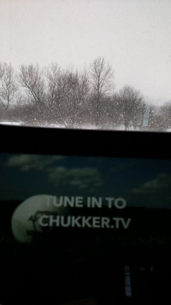 radplayer's tweet image. Watching #chukkertv in the blizzard #livepolo