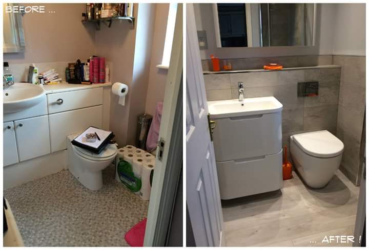 We work with the BEST suppliers!

@LaufenBathrooms- WC
@Hansgrohe_UK- Basin tap &amp; shower
<a href="/GeberitUK/">Geberit</a>- Cistern
@BathroomOrigins- Accessories🍊