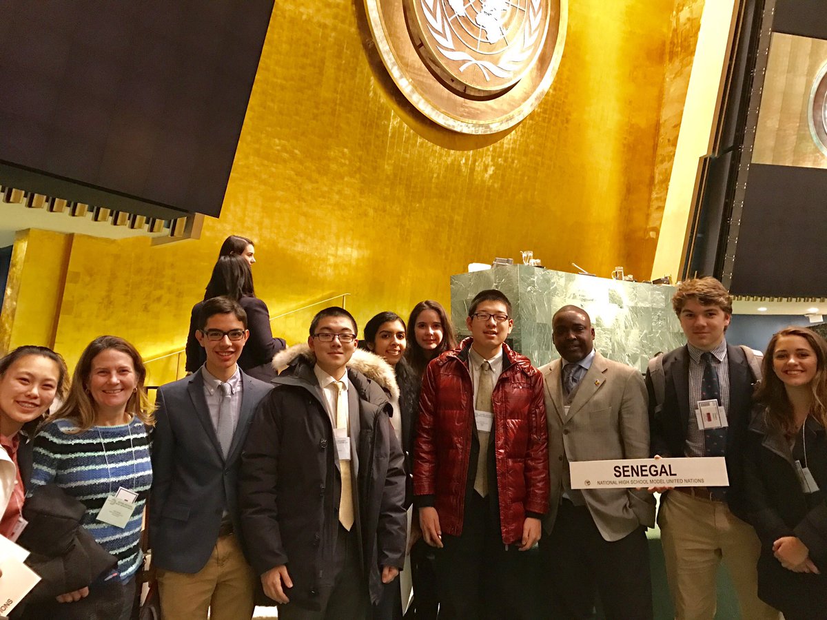 amaseck1's tweet photo. @Nobles_EXCEL Nobles Model UN group at the UNHeadquarters... tackling global issues one at a time! https://t.co/nTu08vzqfh