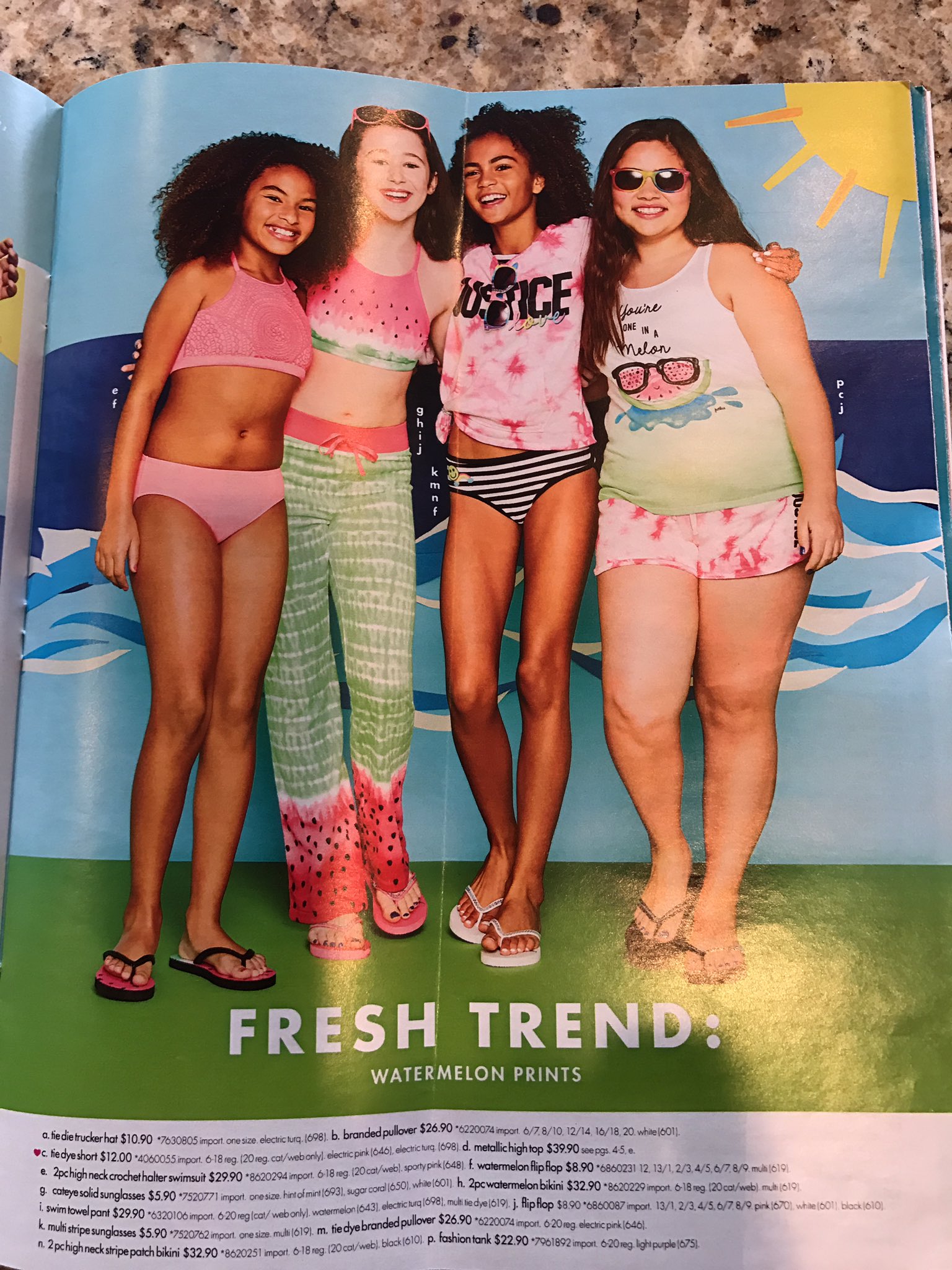 Mrs. Schnelle on X: Opened up this Justice Catalog to find a plus size  model. #verynice #allshapesallsizes #bodyimage  / X