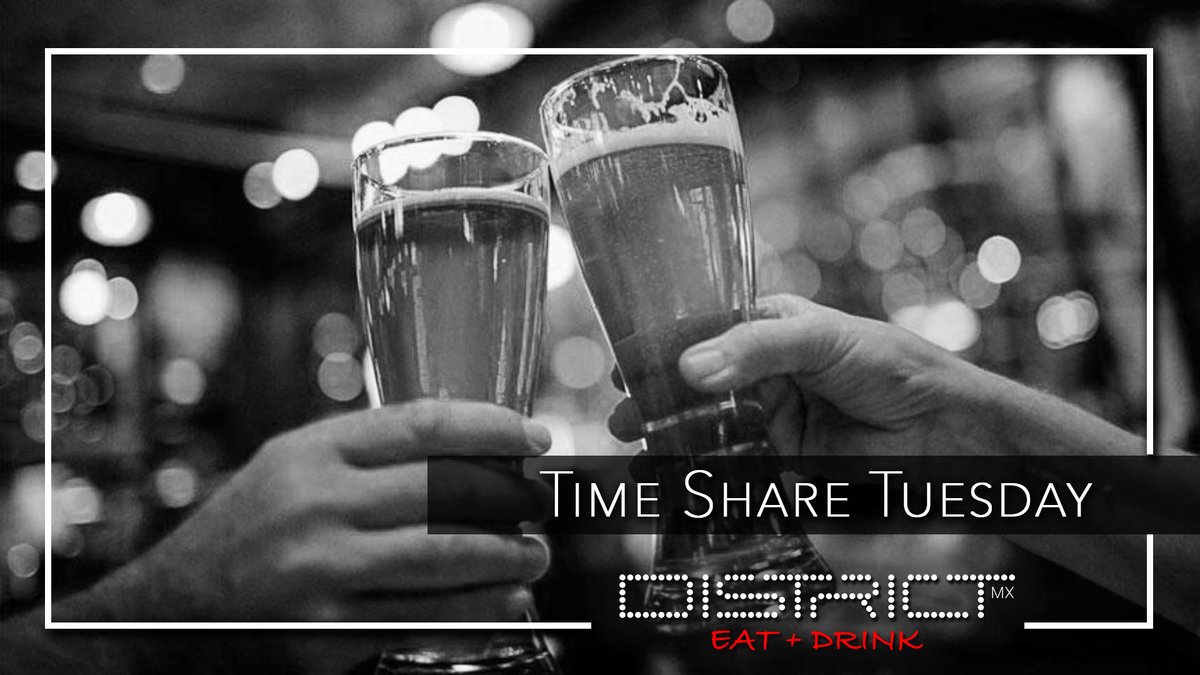 thedistrictmx's tweet photo. Another great day at #DistrictMX with #TimeShareTuesday! 
20% Off + Complimentary House Drink From 3 to 6 pm! #LosCabos #SJD #Cabo https://t.co/kIEHGiBSu0