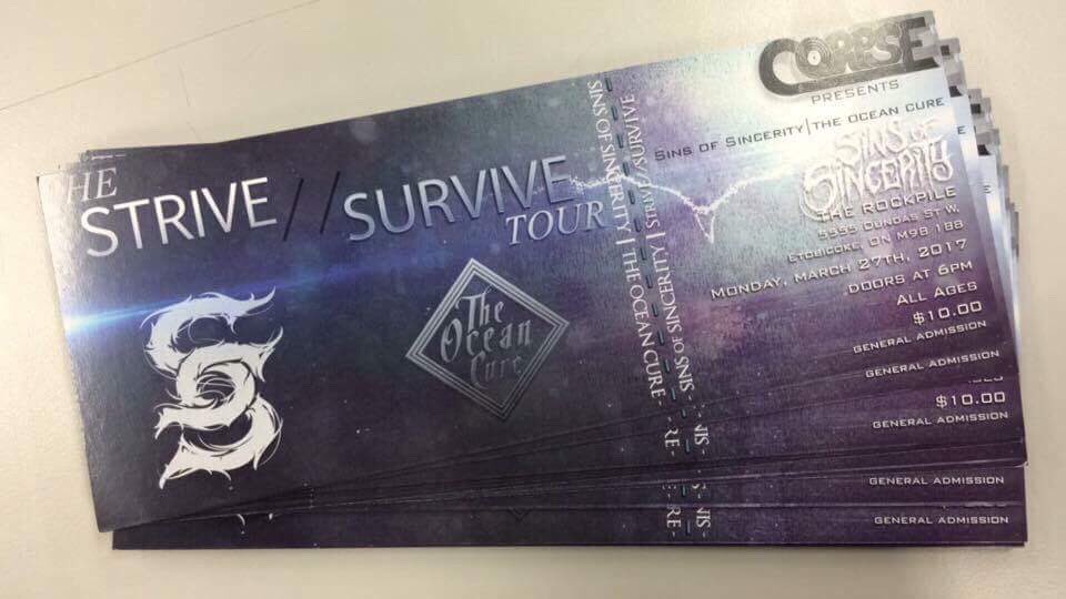 Make sure to grab your tickets for The Strive//Survive Tour!! It's just around the corner, and you don't want to miss out!🎶