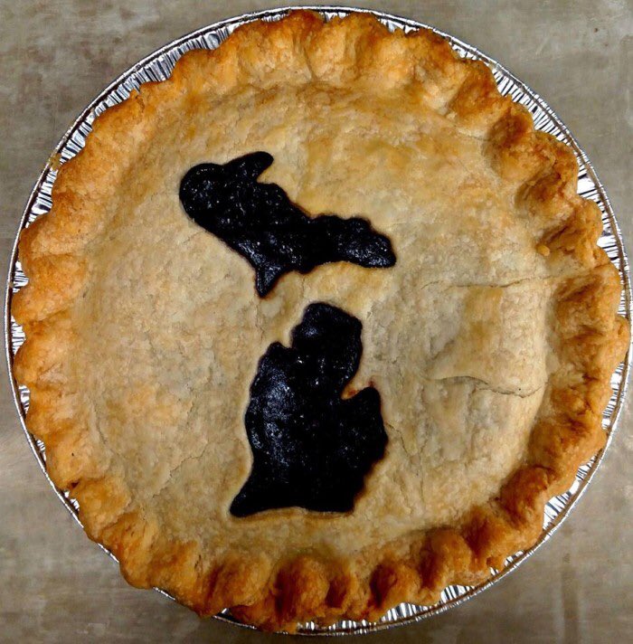 Umichtweets1's tweet photo. Happy pi day..3/14!! Let's celebrate with this Michigan pie! https://t.co/ooqfSJG34T