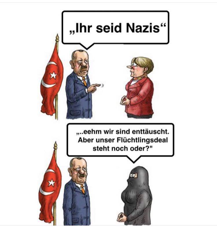 PascosHumor's tweet photo. Argumentation on Top.
#Merkel #Erdogan #Demokratie #Türkei #Fluechtlingskrise #WerimGlasHaussitzt #Wahlkampfverbot #Kleinkind https://t.co/aQhtBv8Cad