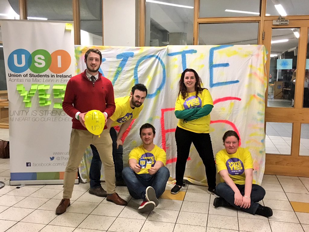 amle_ie's tweet photo. Great day out canvassing @dit_su @ditofficial students for a WHOPPER #YestoUSI Looking forward to tomorrow! https://t.co/vwDF9s25YN