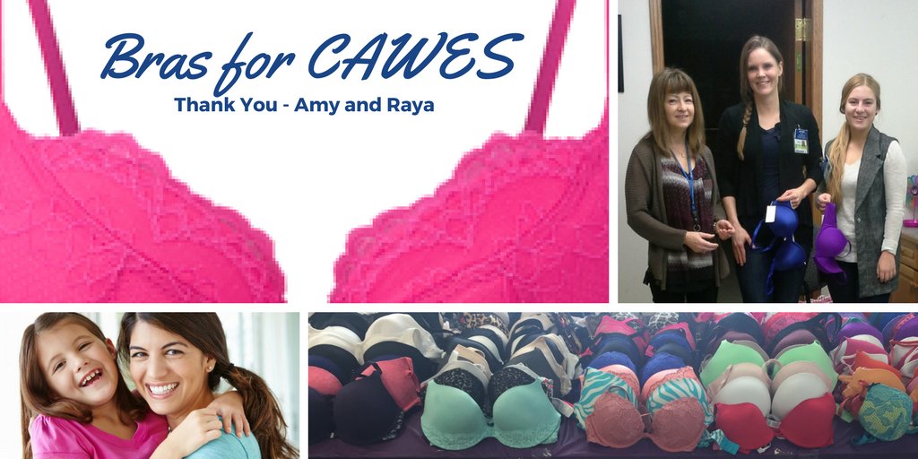 KimPasula's tweet photo. @RedDeerCollege students lead unique special project for women fleeing DV - Bras for #CAWES https://t.co/KL8IXAC7eY #makingadifference https://t.co/tEXlknj2O8