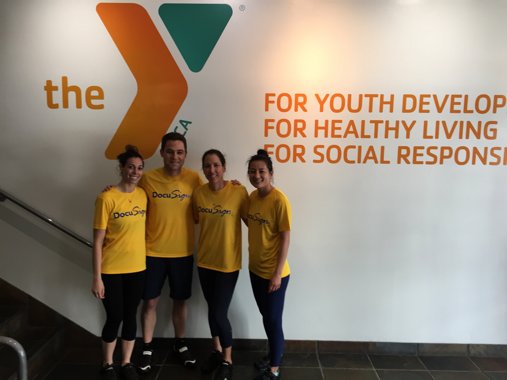 DocuSignIMPACT's tweet photo. What a blast w/the @YMCA charity race &amp; fundraiser this past weekend. Together, we raised $5,435 for Bay Area kids.
https://t.co/Cd5nWW4mpS https://t.co/JTeq9B3Efl