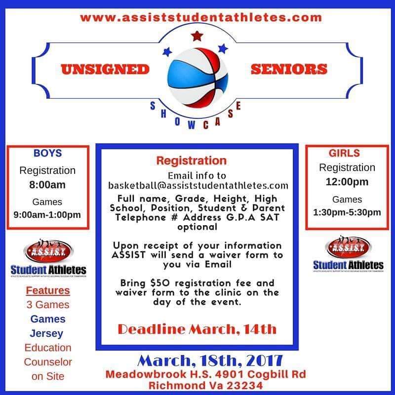 NextLevelARS's tweet photo. Calling all unsigned seniors!! https://t.co/9UqJDkk5C2