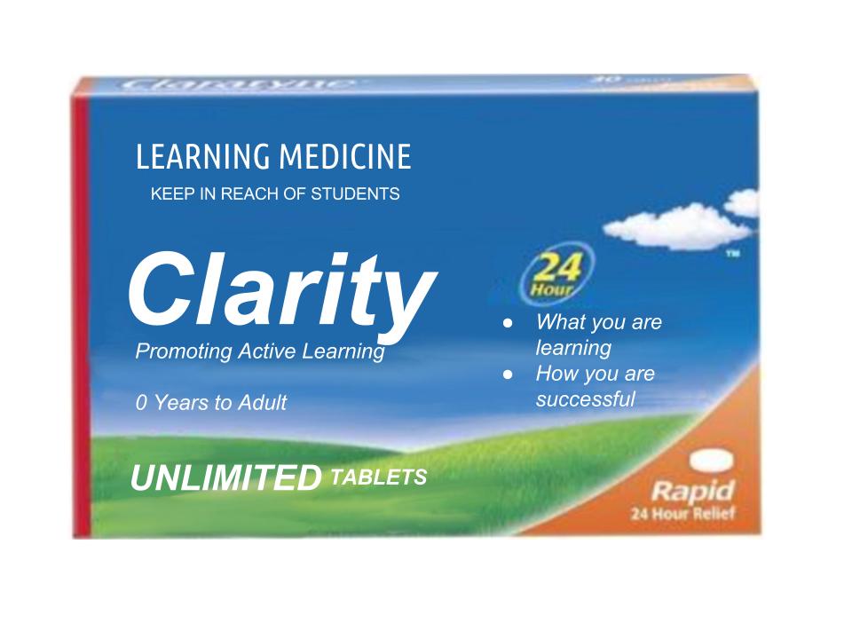 Just what the doctor ordered! Thanks to a creative teacher at <a href="/PinehillSchool1/">Pinehill School</a> #AFL #EA_PLD