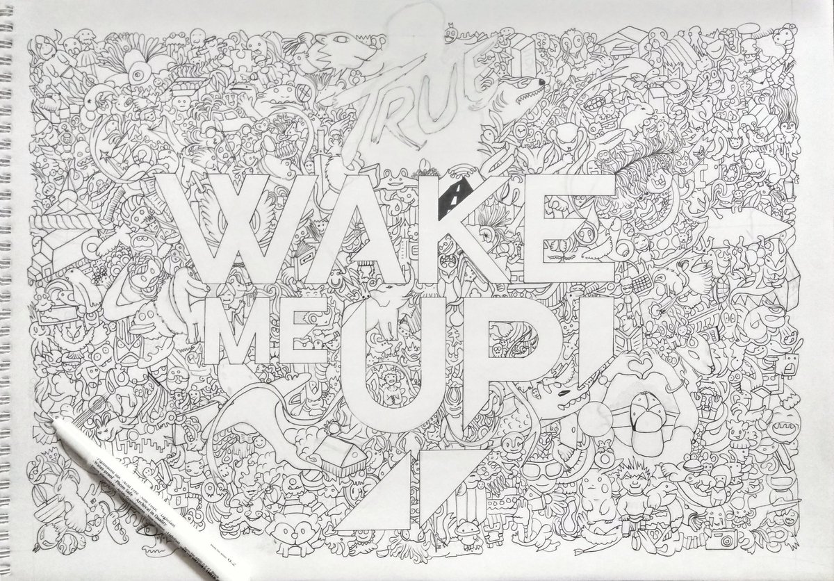 odeewakar's tweet photo. Not yet detailed ! 
#Avicii #WAKEMEUP #doodle #ultramusicfestival #Tomorrowland #artist #india #hastag #true #legend #favoritemusic #Twitter https://t.co/9ZxedFYStk