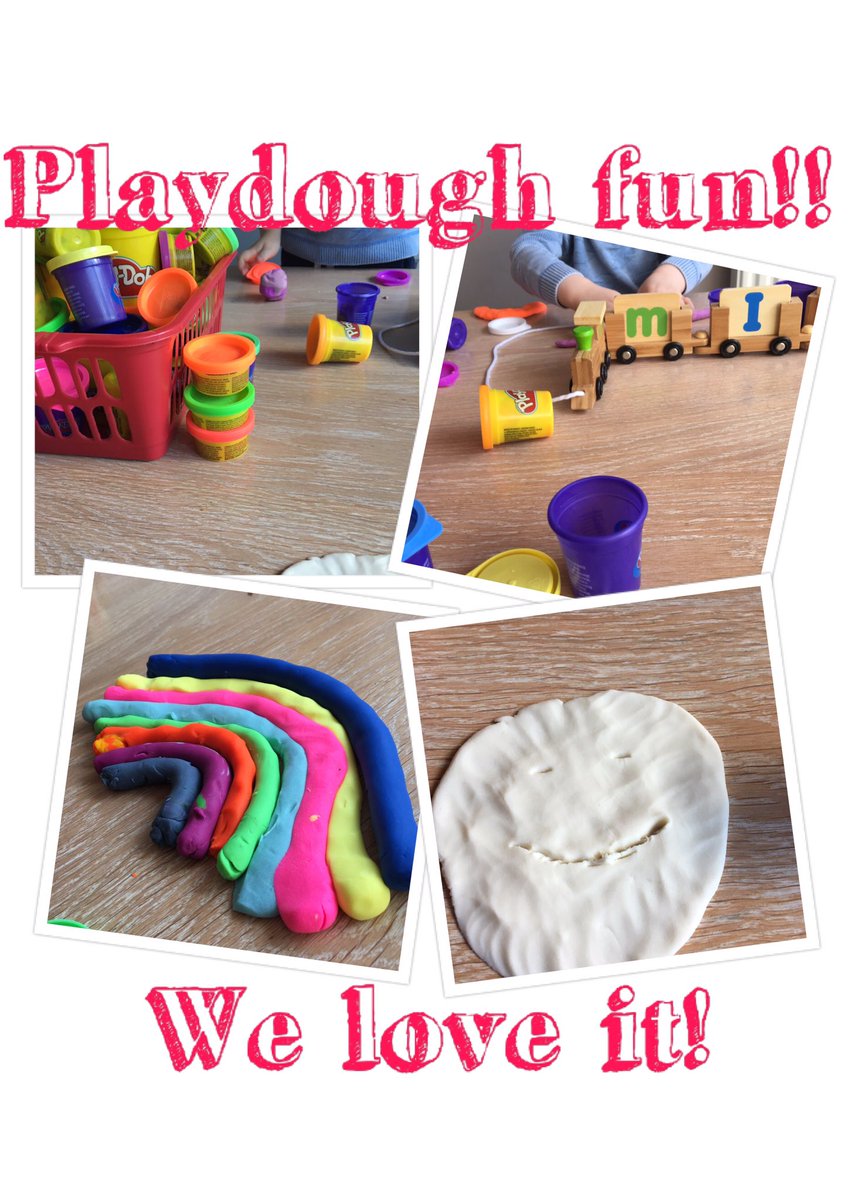 ClubBabysitting's tweet photo. Who doesn't like playdough? #fun #rainbow #colours #babysitting #activitytime https://t.co/lGn57Bbdpk