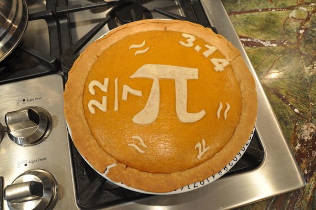 CityYearJAX's tweet photo. What do you get when you cut a jack o’lantern by its diameter?… Pumpkin Pi! #cypiday #piday #pidayjokes https://t.co/5ciuaruqsK