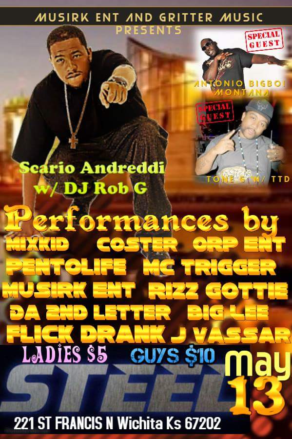 Musirk's tweet image. May 13th Wichita watch out we are invding your town!!