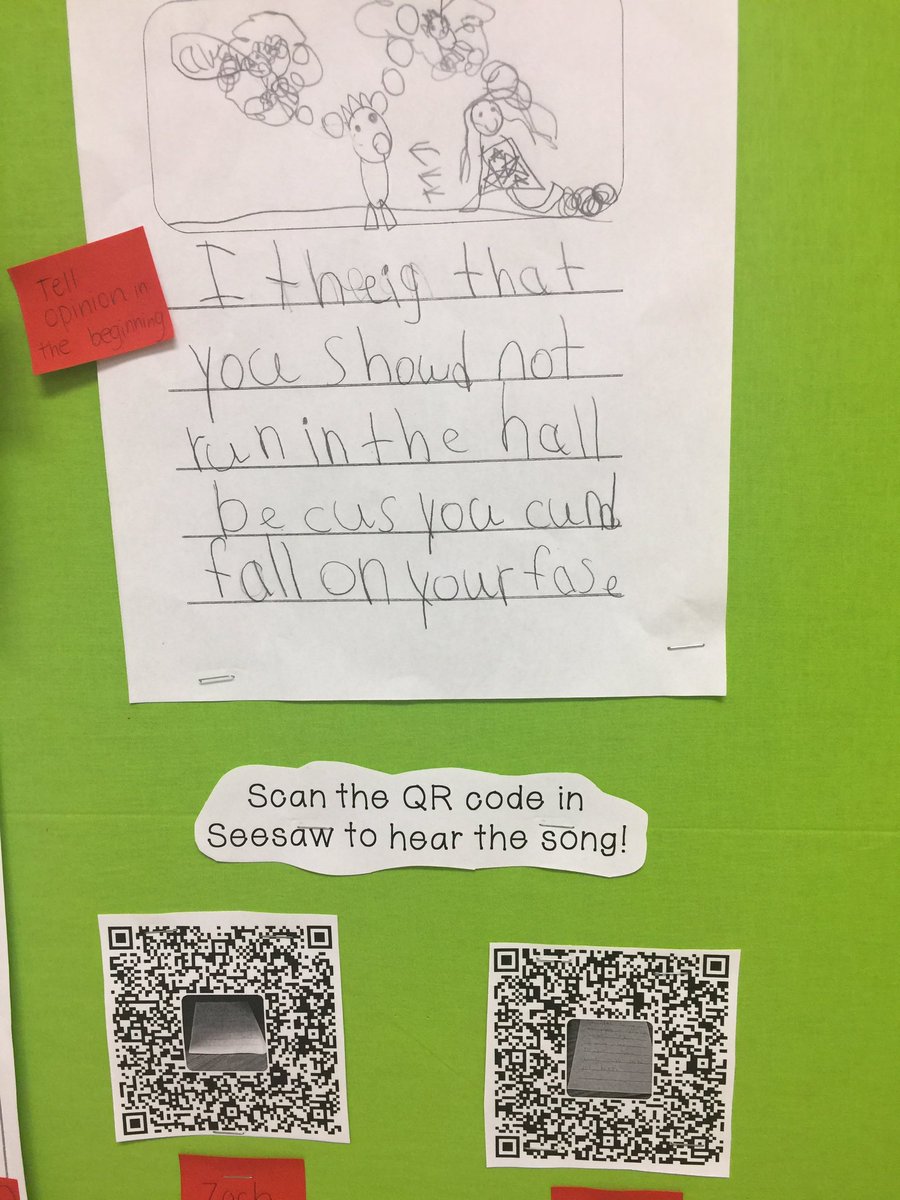 lisagarosi's tweet photo. Check out this QR code for writing @MrsSextonTeach https://t.co/BS993BuR5g