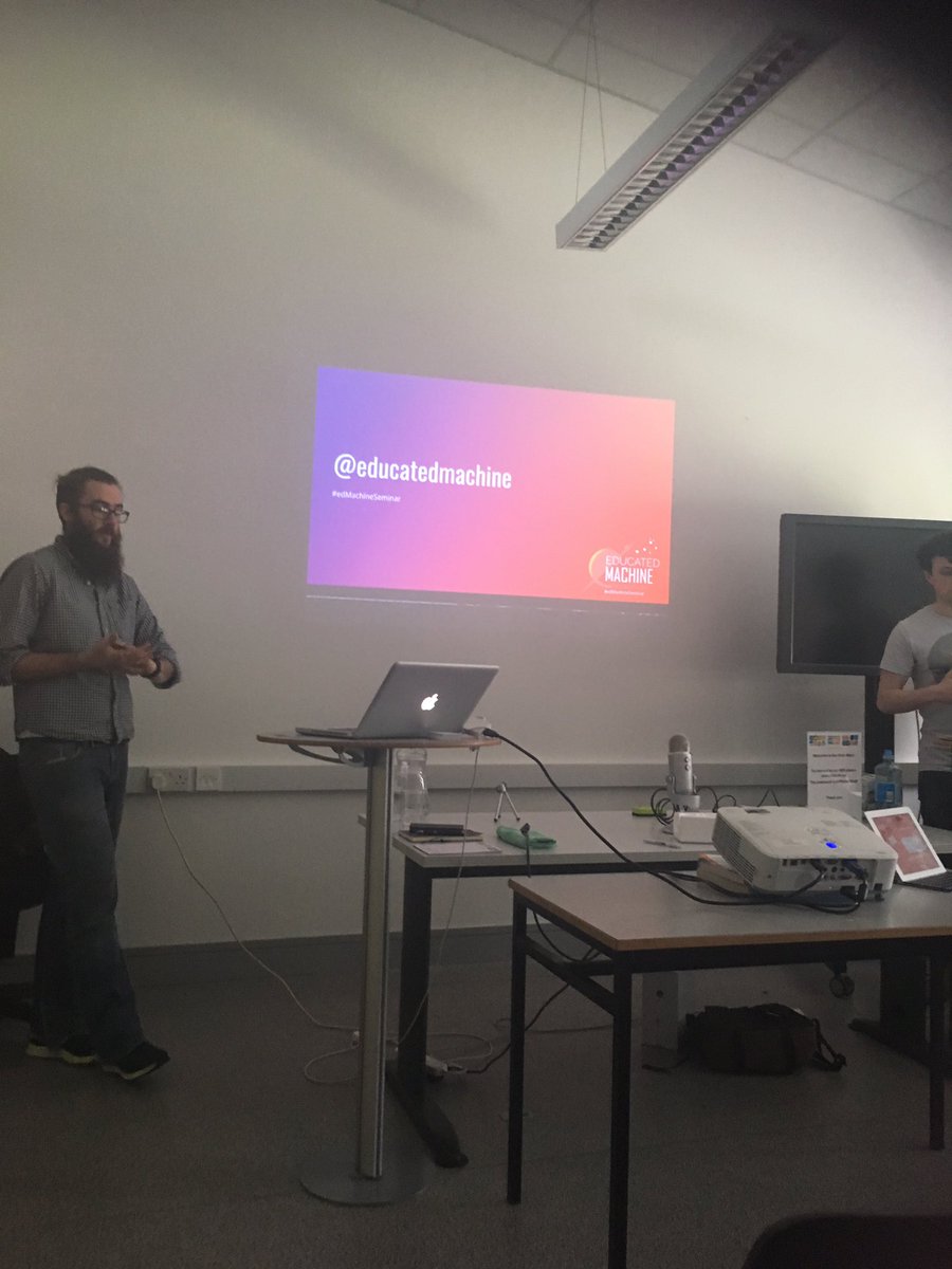 noreenhenry's tweet photo. #edmachineseminar running in @GMITihubs https://t.co/w10GoQTtTu
