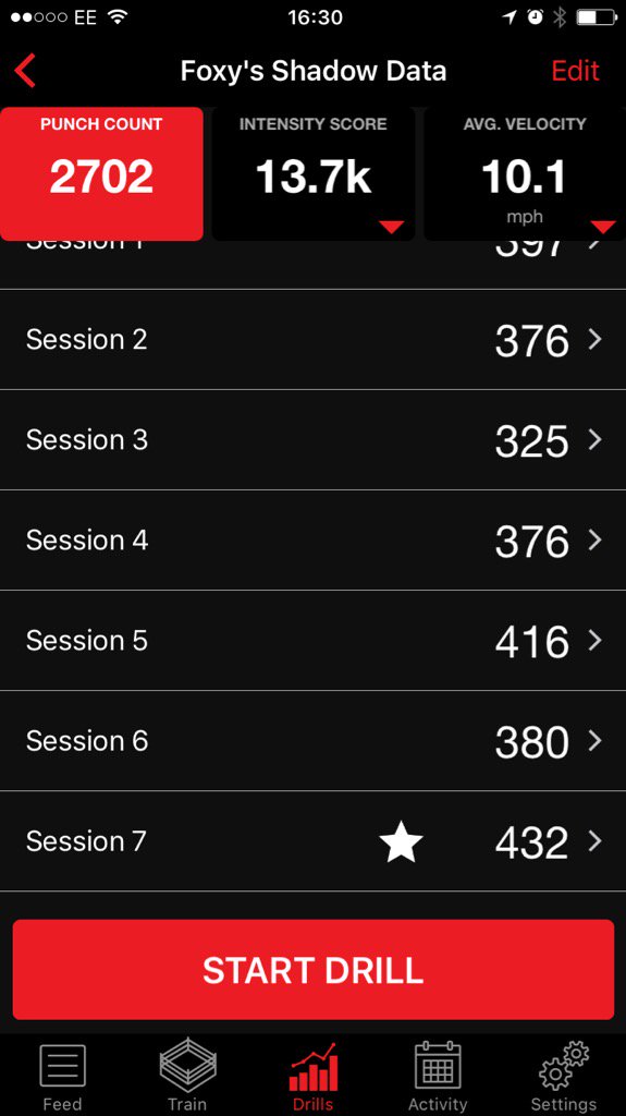 CoachFoxy's tweet image. Improving all the time now I&apos;m not loading up on my punches when getting tired in my old age 🤣
#Hykso #TrainingSmart