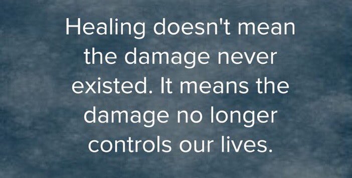 garyhgoodridge's tweet image. Healing doesn&apos;t mean .. #MentalHealth #TBI #CTE #BrainInjury