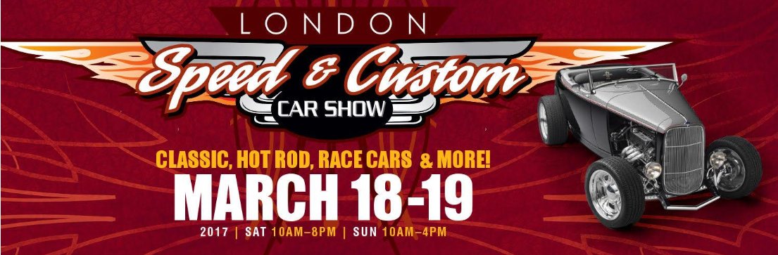 Country104's tweet photo. Win tix to the #SpeedandCustomCarShow this weekend @WesternFair with #leighsbigtease after 1pm! https://t.co/T0rkSesGsV