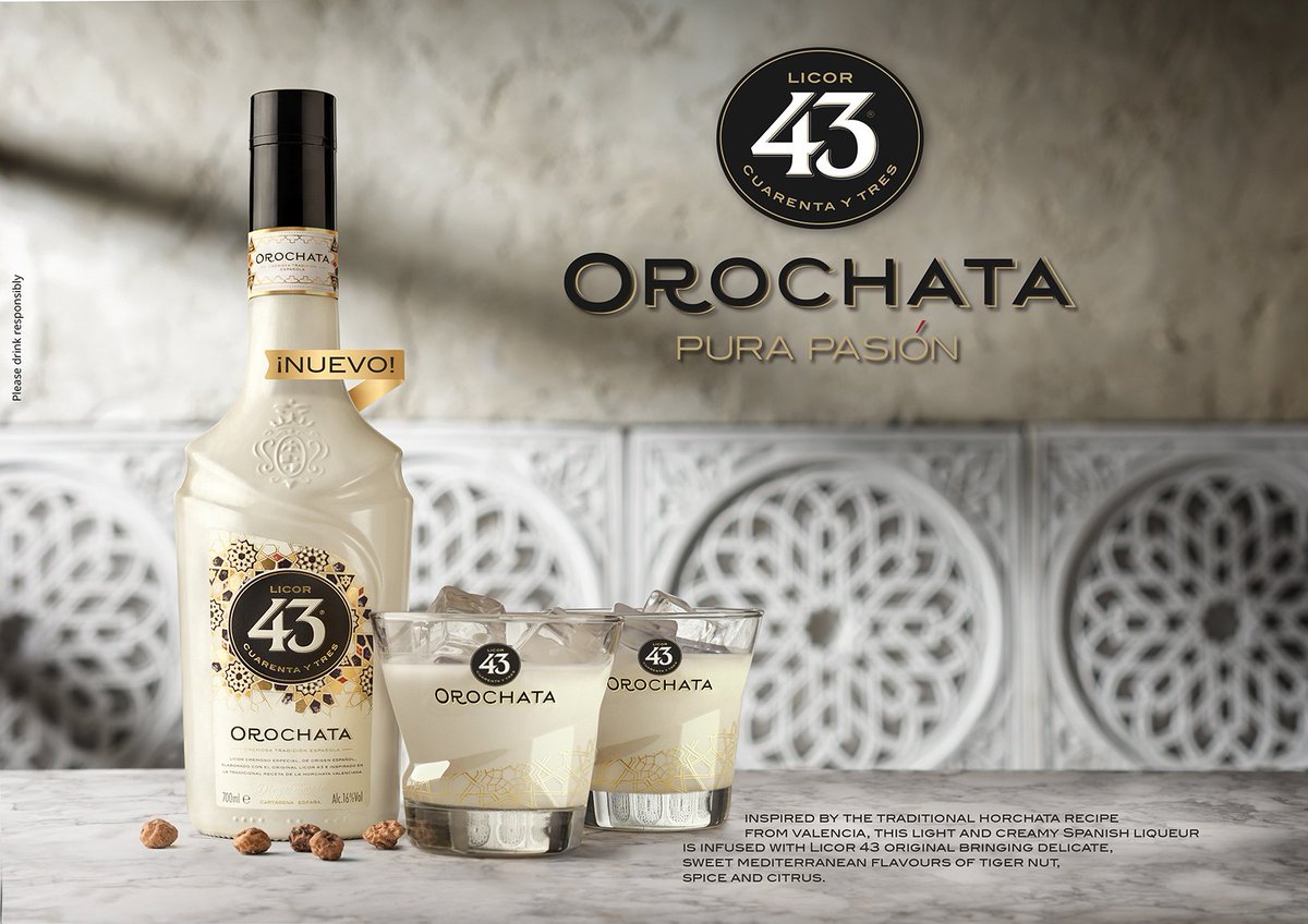 Masaryktv's tweet photo. Llega a México Licor 43 Orochata https://t.co/FxIaU9yl1L @Licor43mx https://t.co/UCKT03MLIA