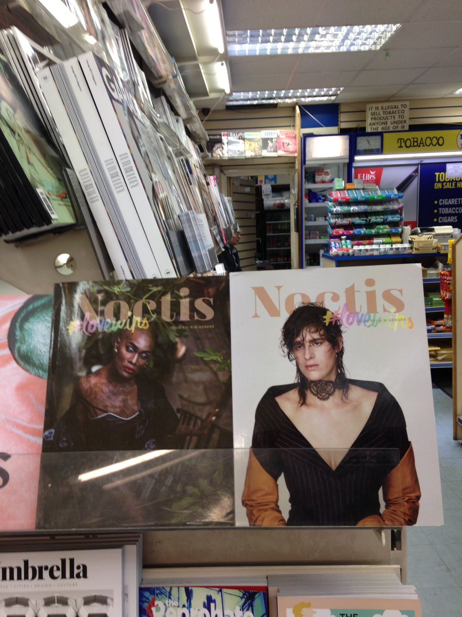Almost sold out in Wardour News, grab yours while you can or check for a stockist near you bit.ly/BuyNoctis #GenderIssue #LoveWins