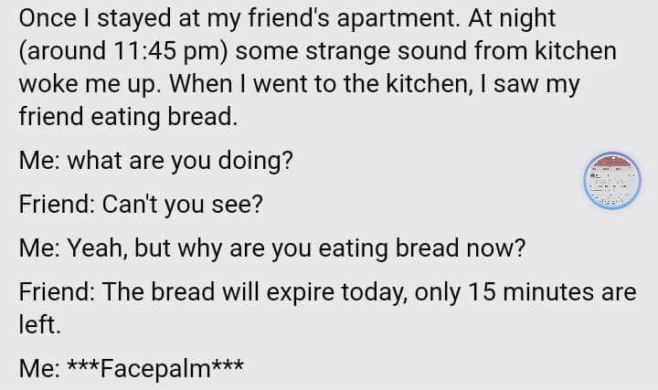 virendersehwag's tweet photo. Is your bread going to expire tonight ?
Do you know anyone like this ? https://t.co/S6kGMLeGi0