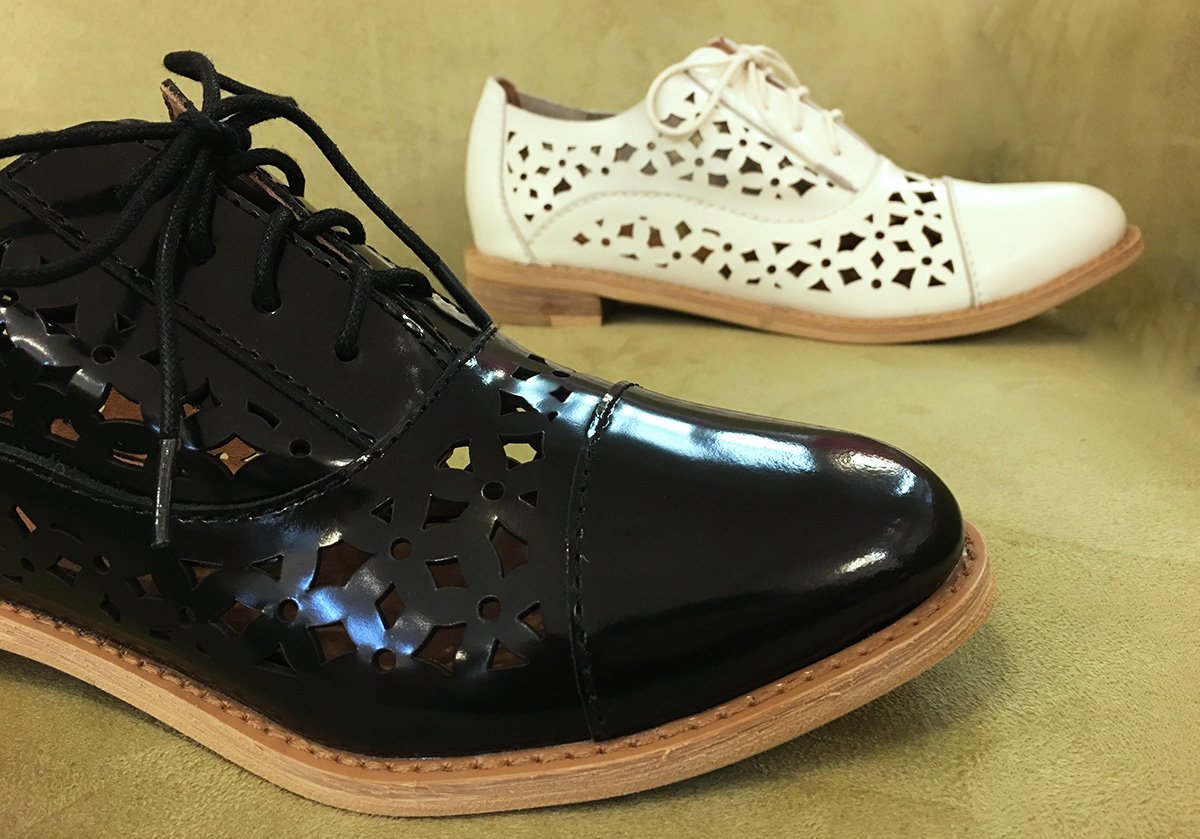 Feet First Stores on Twitter "NEW Sleek & chic oxfords in black & ivory 169.99 
