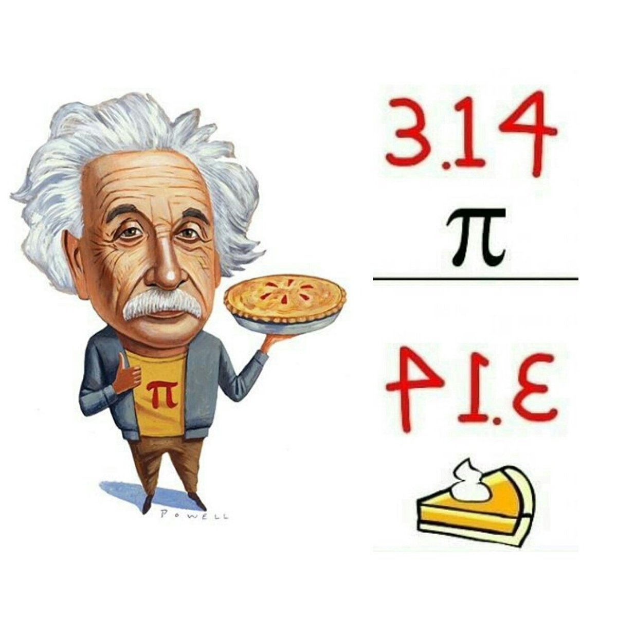 Pi gününün (3.14) #Einstein in doğum günü olduğunu biliyor muydunuz? #PiDay #HappyBirthdayEinstein