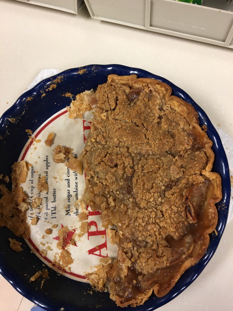 MayeeTucker's tweet photo. Celebrating Pi Day at Parkview Acutes!!  #PiDay #ApplePie https://t.co/LQKnBdj4ir
