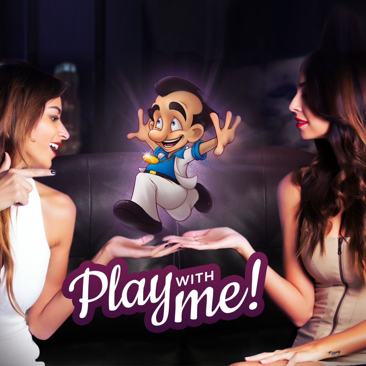 Let me be your love toy, girls! #LarryLaffer #Playboy #InStyle