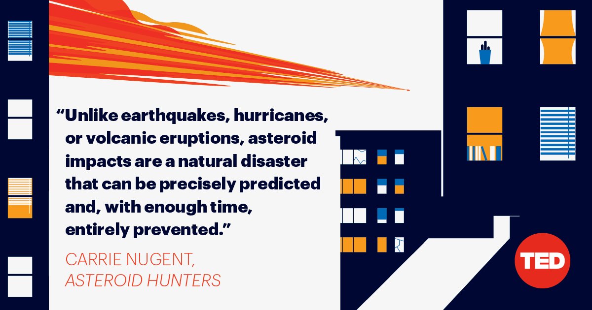 TEDNews's tweet photo. Carrie Nugent released her #TEDBook "Asteroid Hunters" today! Grab a copy to learn about her planet-saving work: https://t.co/kqKSOwUpdn https://t.co/lmsp4LV242