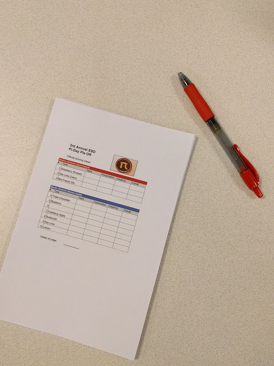 It's almost time for the 3rd annual #PiDay #pieoff !