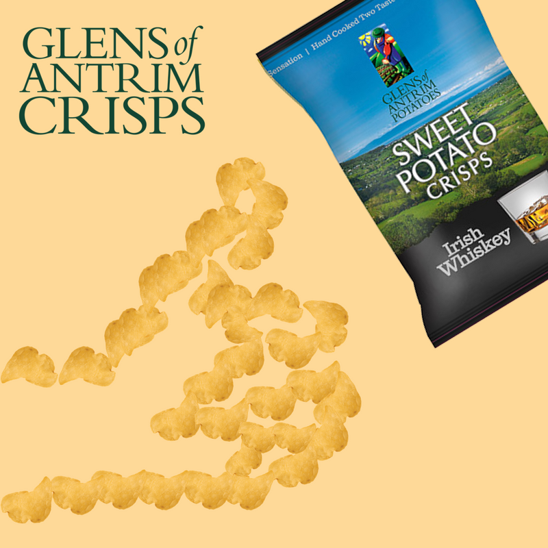 shindigscrisps's tweet photo. Cheers to #NationalPotatoChipDay, from one Irish Whiskey Sweet Potato Crisp to another. 

#GOACrisps https://t.co/NpqXRyR3mY