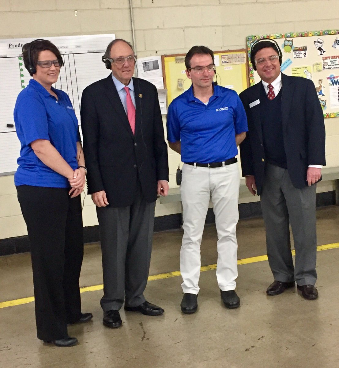 tnhome4industry's tweet photo. We appreciate Congressman Phil Roe taking time to visit companies in Hamblen County #madeinmorristown #Iconex #TeamTechnologies https://t.co/7Vey2fL7N6