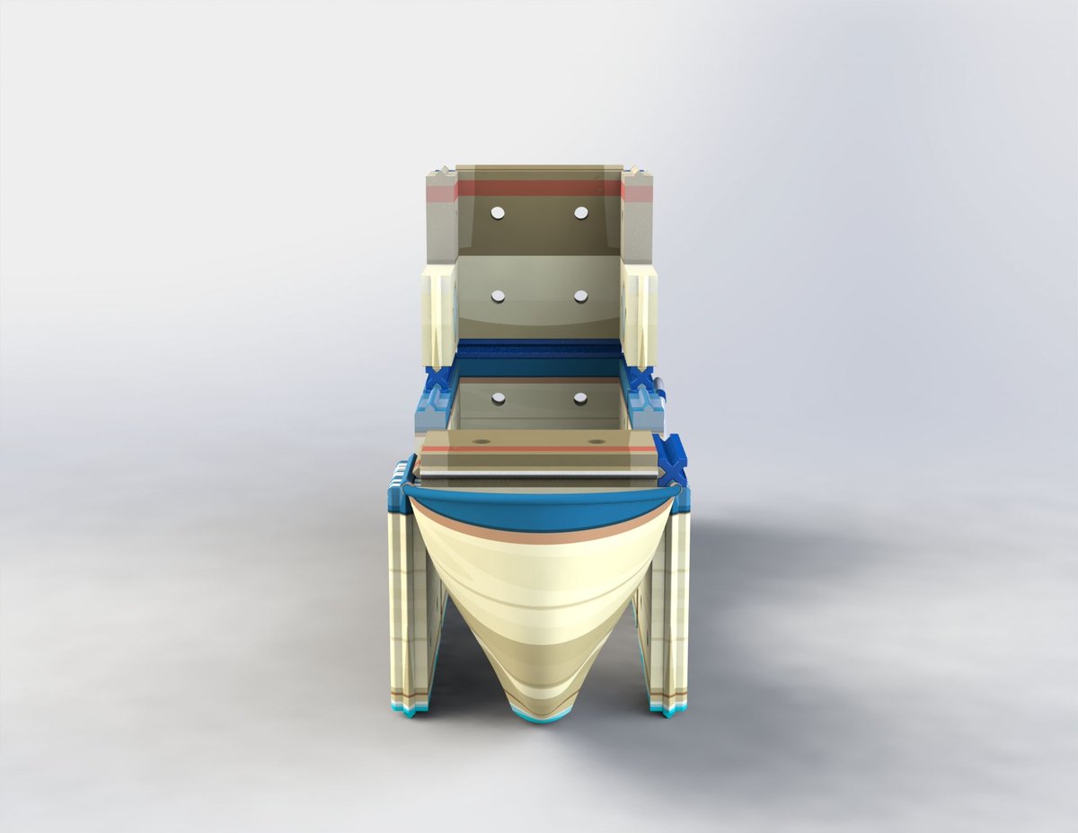 childstorytime's tweet image. Here is our CreatiCUBE boat and yes it does float!  Hopefully you guessed the boat!  #Creativestyles  #CreatiCUBE  #createyourcubecontest