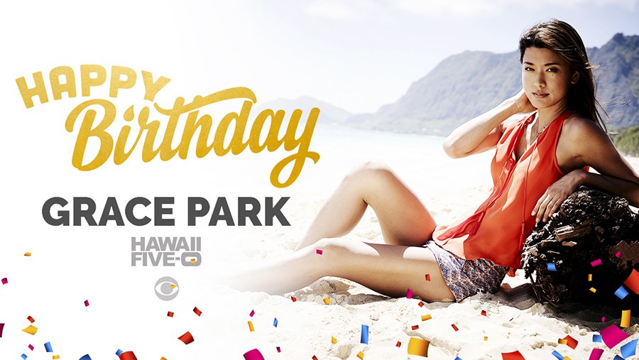 To wish Grace Park a very Happy Birthday! 