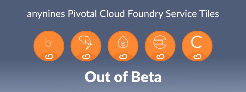 anynines's tweet photo. Woohoo - our first PCF tiles are out of beta now 🚀 - check out our blog post https://t.co/iiH8scnTBM #CloudFoundry #Pivotal #devops https://t.co/2daBj3lqEo
