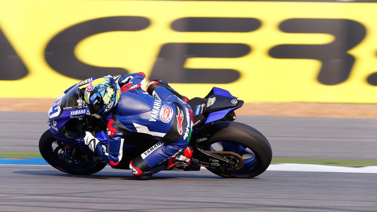 WorldSBK's tweet photo. 💫  Federico Caricasulo win at #THAIWorldSBK seals great weekend for Yamaha Racing ! 

📰
https://t.co/Tvoa6gCoPe https://t.co/lPdHSYAGgl