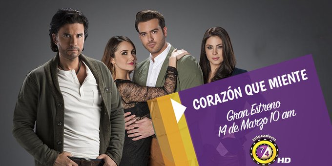 FCDMyPacoBr_Sv's tweet photo. ATENTOS: HONDURAS #CorazonQueMiente a comienza a latir en Honduras, gran estreno hoy 10 de la mañana por #Telecadena7/4. https://t.co/cudNLOkKN9