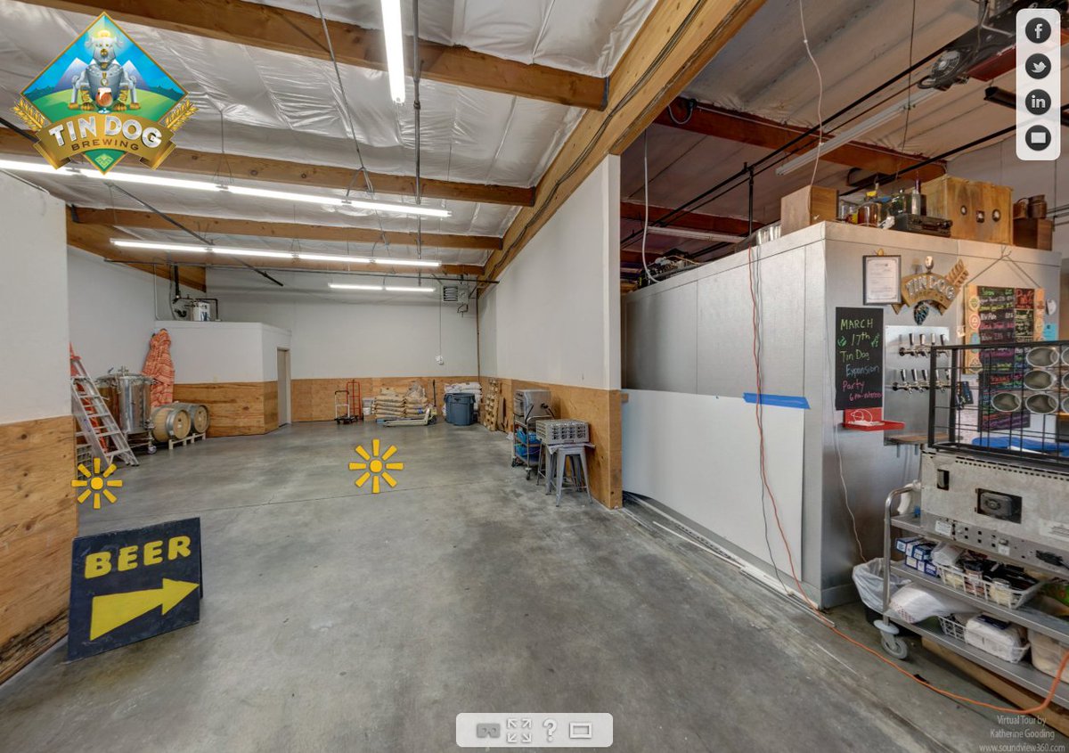 SoundView360's tweet image. Check out a preview of Tin Dog Brewing's expanded space and then go see them for the Expansion Party on the 17th! soundview360.com/tin-dog-brewin…