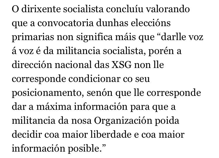 XSGalicia's tweet photo. .@AitorBouza: “Manterémonos novamente neutrais nas eleccións primarias para que voz da militancia sexa a protagonista” #PrimariasSocialistas https://t.co/dIdC8DWWQO