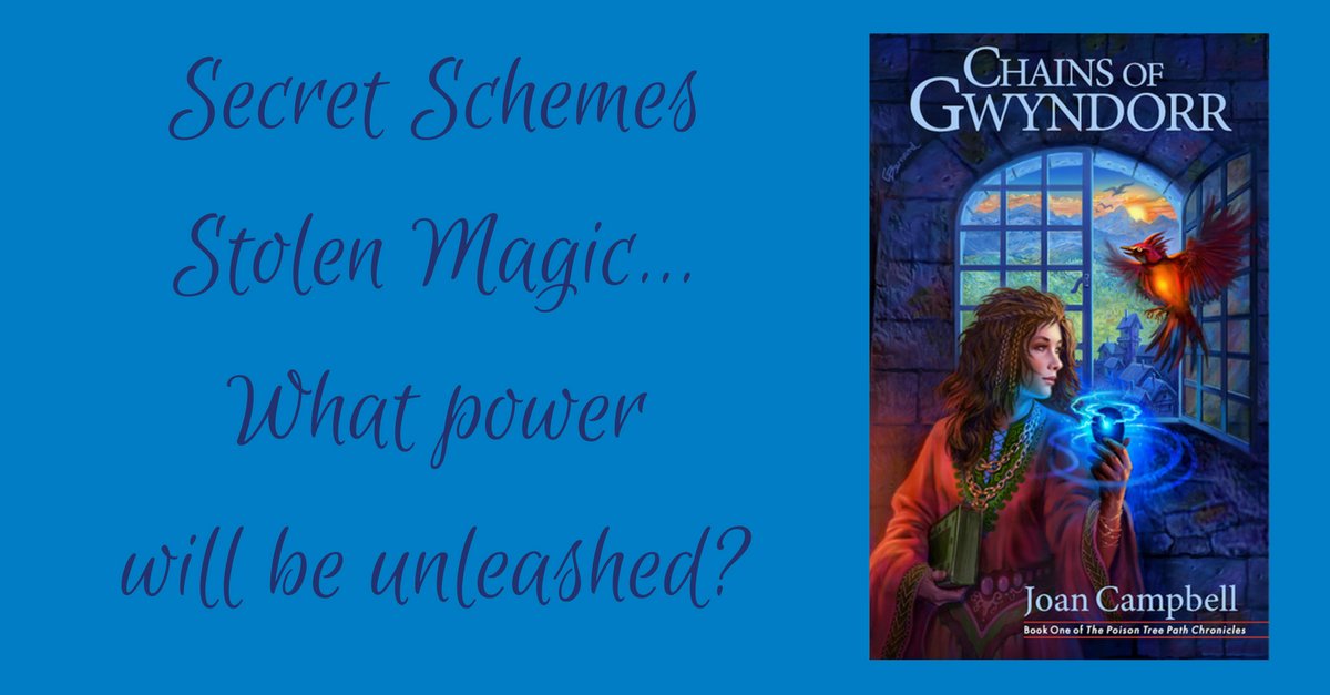 Joancam1's tweet photo. https://t.co/ikv0RUXc5D #fantasy #YA #ChainsofGwyndorr #PoisonTreePath https://t.co/mREPYJXuVk