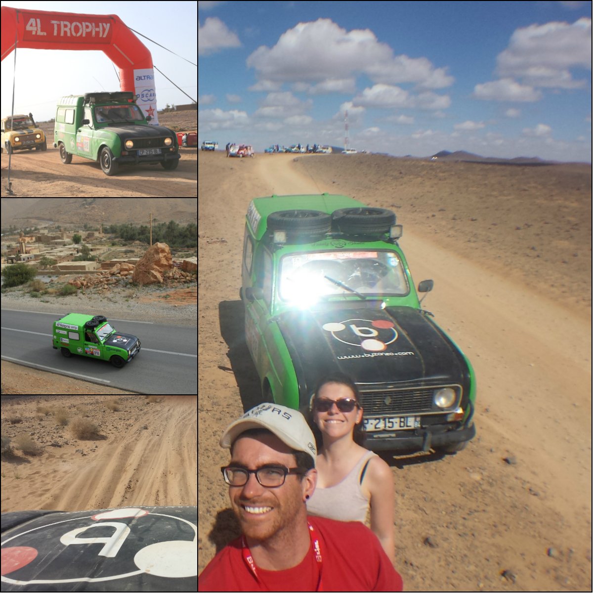 Byzaneo's tweet photo. Byzaneo a eu le plaisir de sponsoriser l'équipe de Romuald au #4LTrophy2017.
Classement final : 43/1500.
Félicitations à l'équipage 818 ! https://t.co/V96UcWQH8x