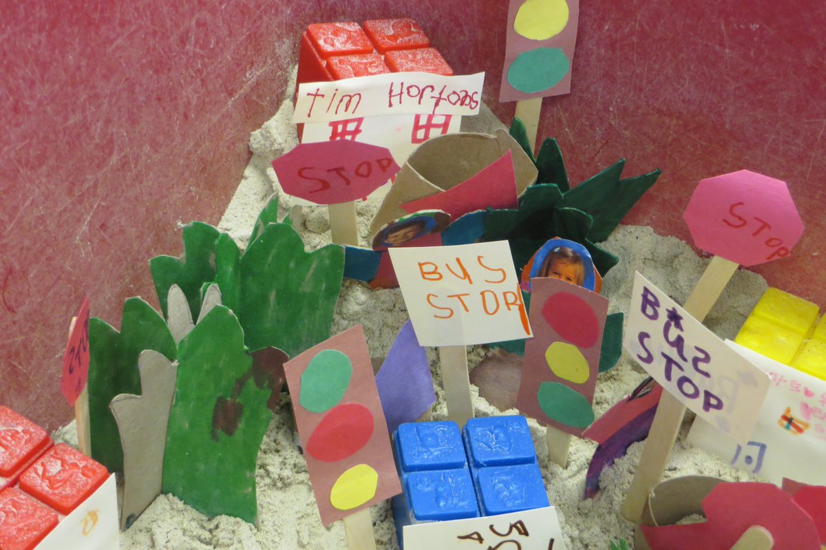 LmcfadyenM's tweet photo. Finishing up our sandbox community. #jbmlearners #kindergarten #WSDJBM https://t.co/gNvgOYscdU
