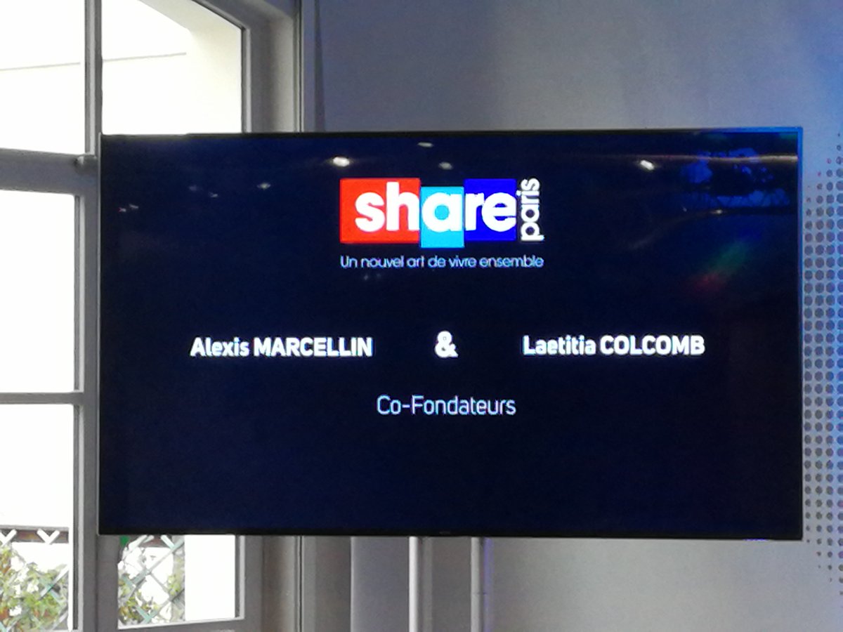 G_enTransitions's tweet photo. Le projet #ShareParis présenté par #alexisetlaetitia. En mode pitch 🎙️ https://t.co/Kzl4DVbrZP
