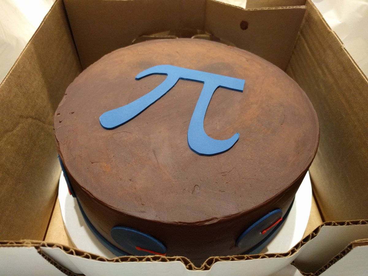 jaredlander's tweet photo. This year's #picake for #PiDay https://t.co/REfsfe21vG