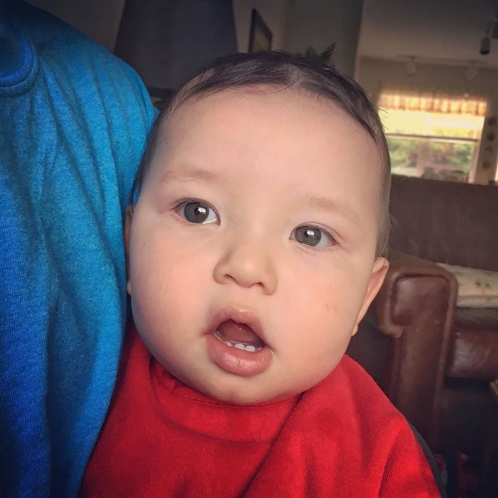 Mary_Nam's tweet photo. Almost 8mo. And still no sign of his hair self-correcting.
#babyemmitt
#6teeth
#babyboy
… https://t.co/8qHeuGUPCI https://t.co/0flIG2tKBW