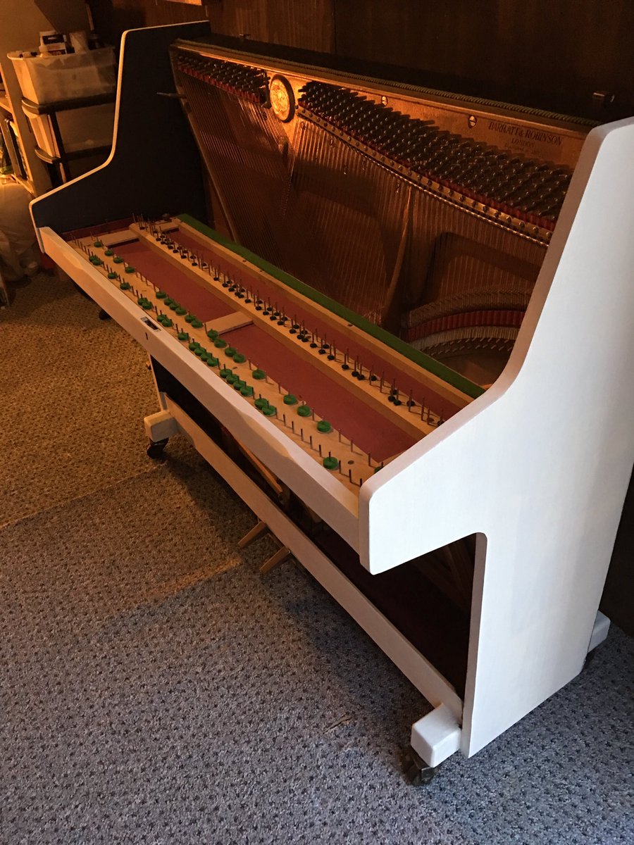 moveandtuneuk's tweet photo. Another one nearing completion #paintedpiano #piano https://t.co/MtLqaPgzDZ